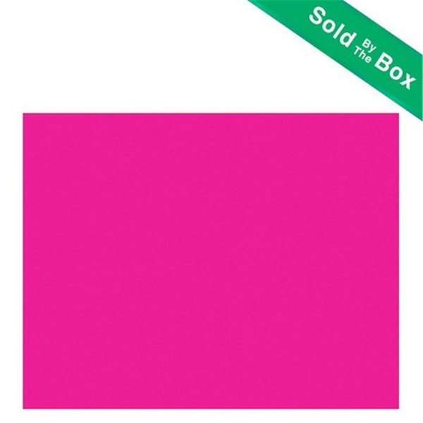 Bazic Products Bazic 5031- 25 Fluorescent Pink 22 in. x 28 in. Poster Board- Pack of 25 5031